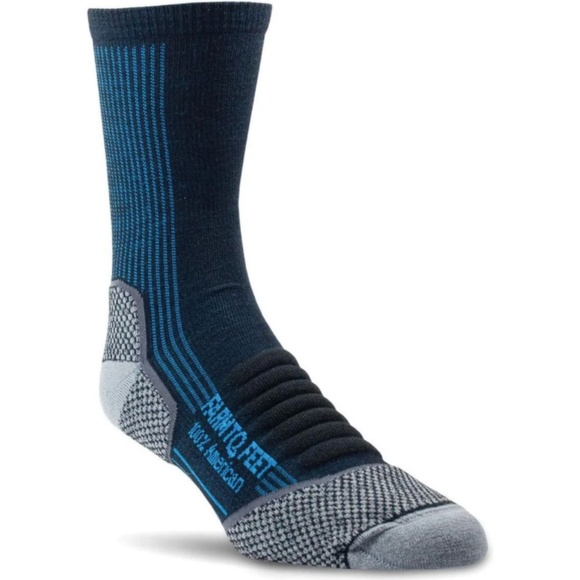 Farm To Feet Damascus Light Cushion 3/4 Crew Socks - Picture 1 of 6